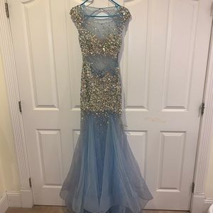 Mermaid style prom dress